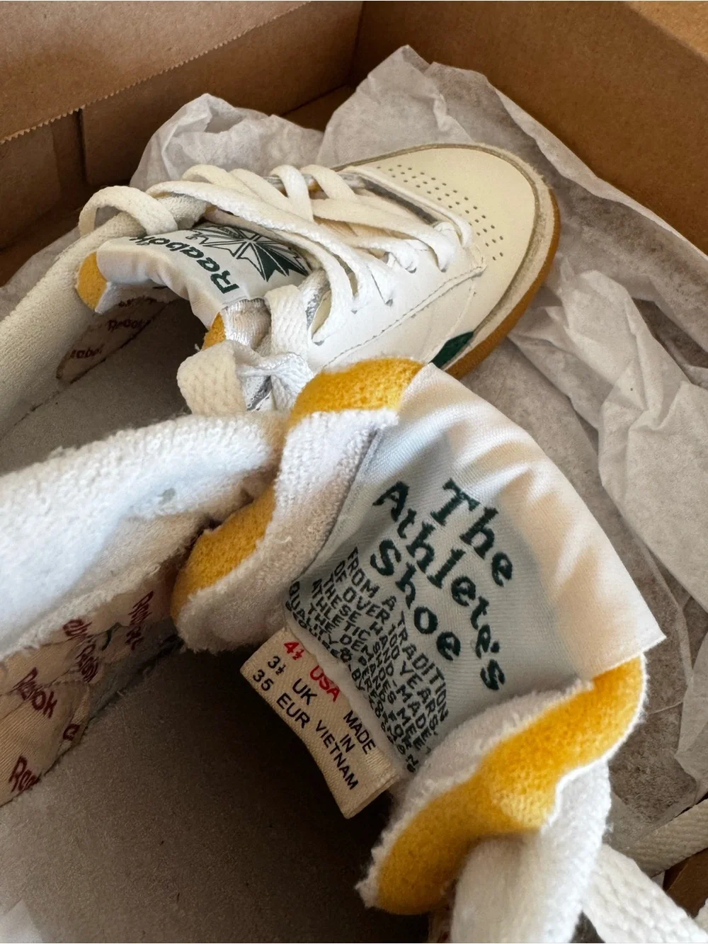 Madewell x Reebok Unisex Club C Revenge Sneakers